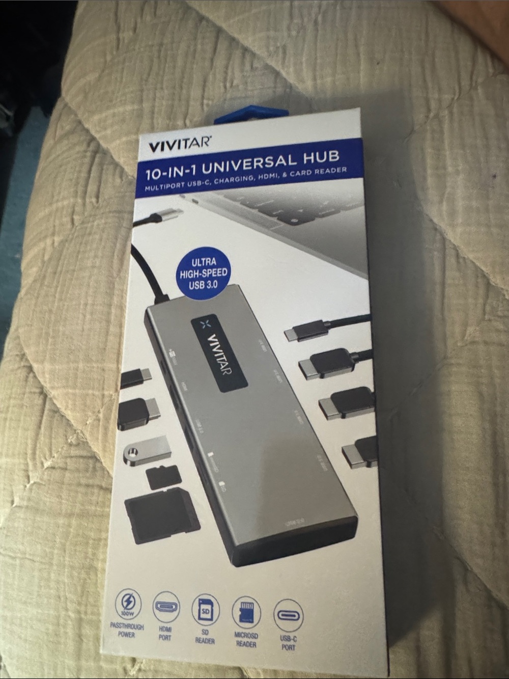10-in-1 Universal Hub USB-C in Gray